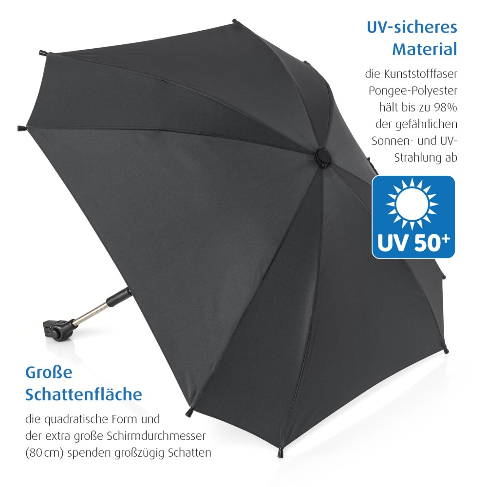 Reer Sonnenschirm Shinesafe F R Alle Marken Schwarz Kaufen Bei